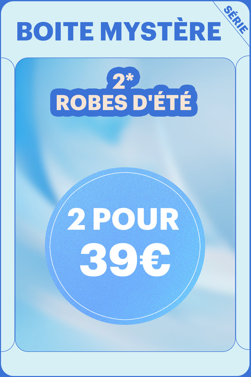 ZAPAKA BOÎTE MYSTÈRE de 2 robes d'été