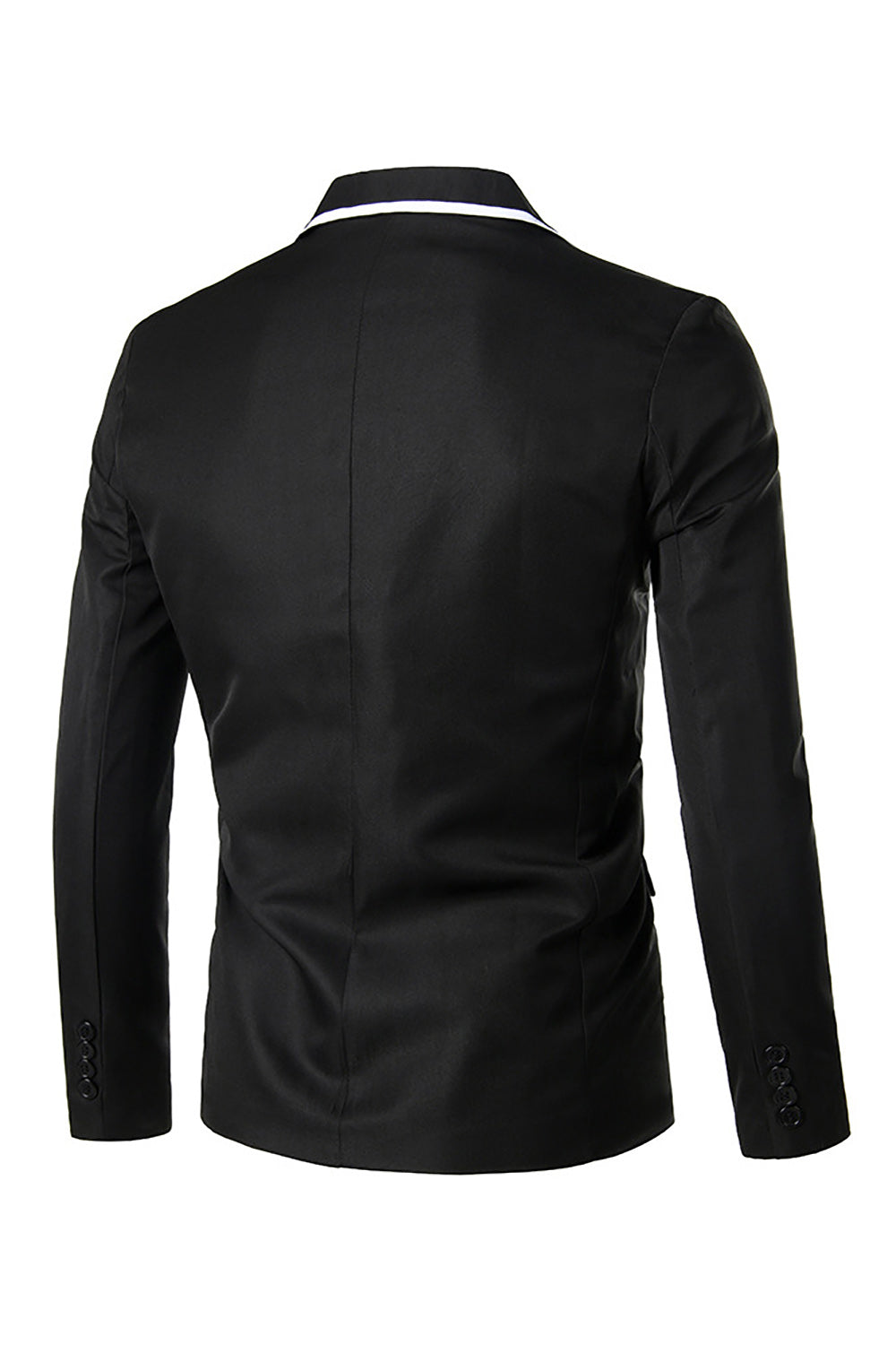Revers à encoches roses Blazer de bal pour hommes
