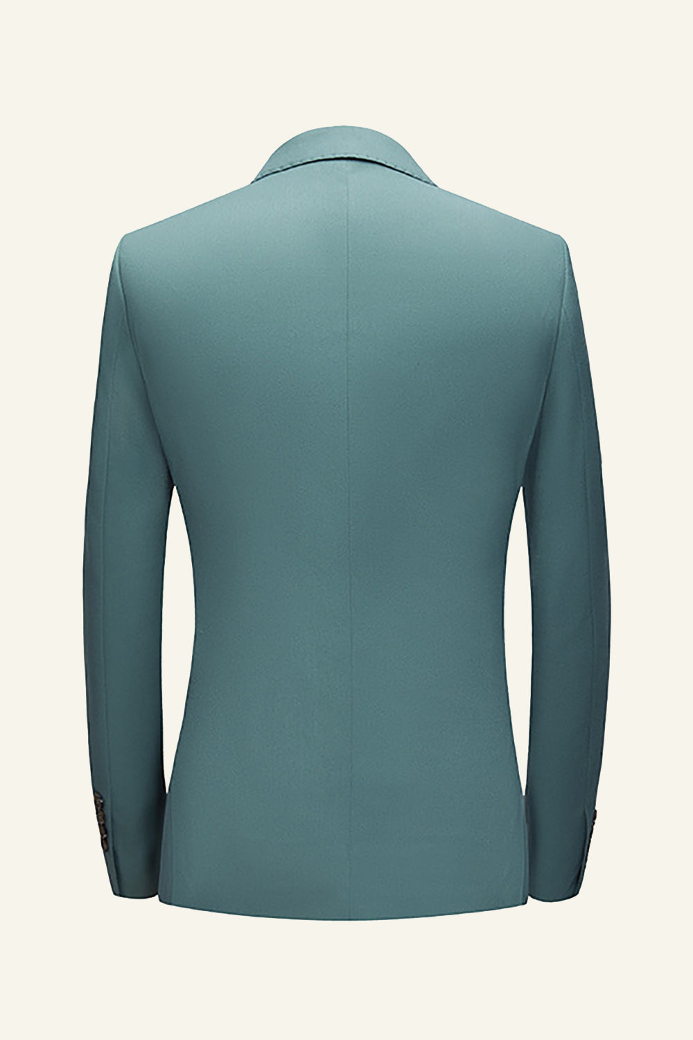 Menthe 3 pièces Revers cranté Hommes Costumes de bal