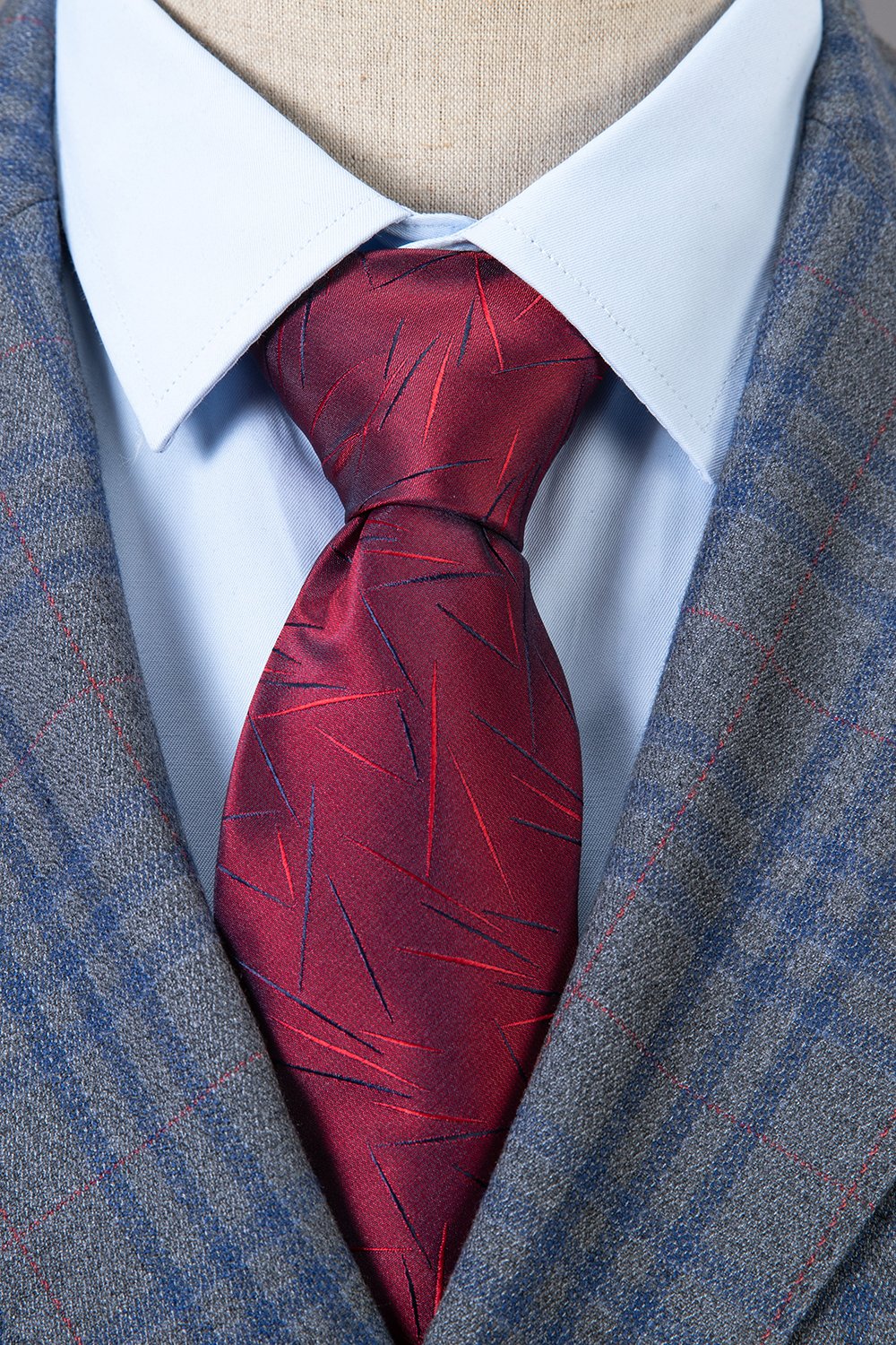 Costume 2 pièces pour homme à carreaux à carreaux bleus à double poitrine