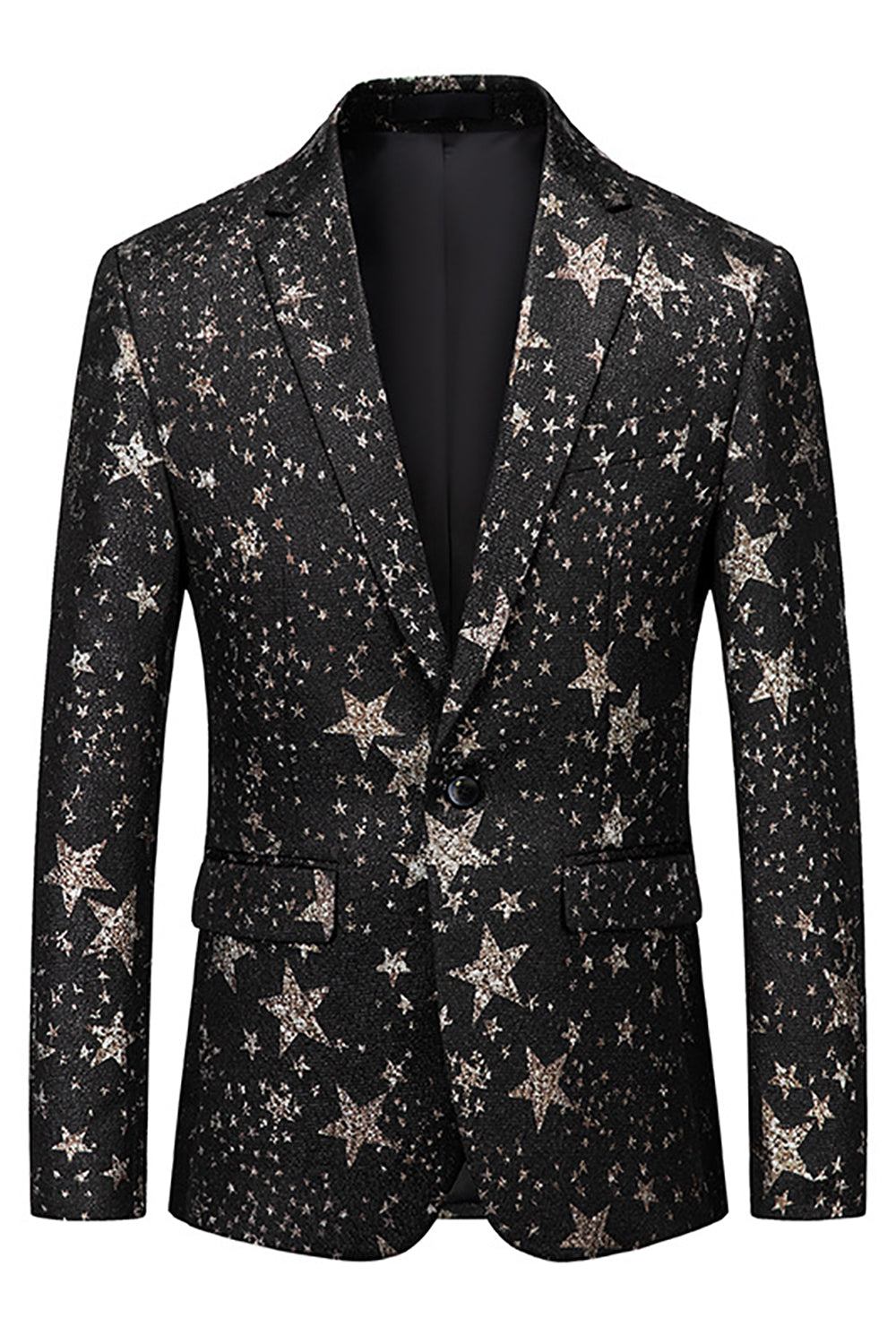 Blazer de bal pour hommes Étoiles noires