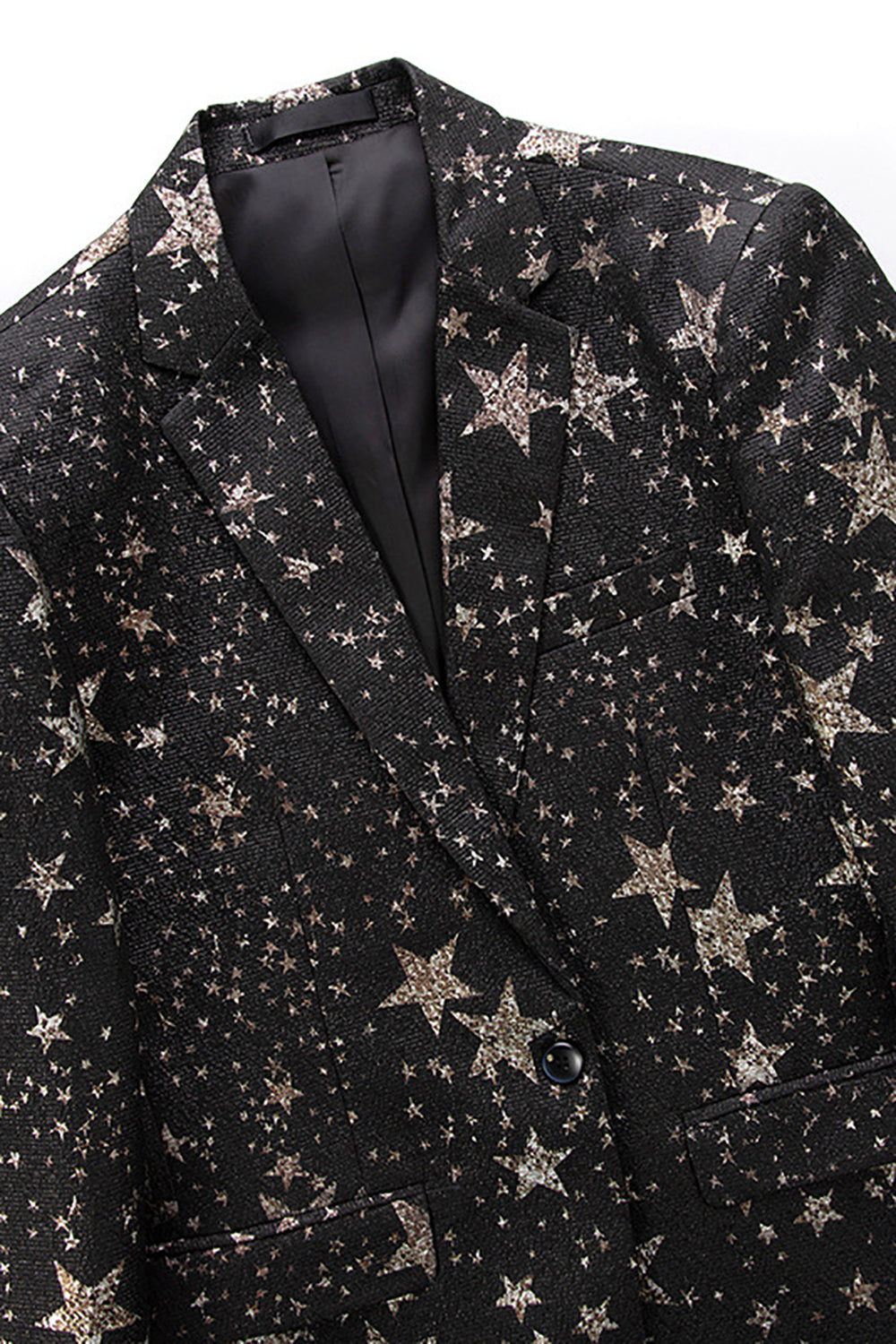 Blazer de bal pour hommes Étoiles noires