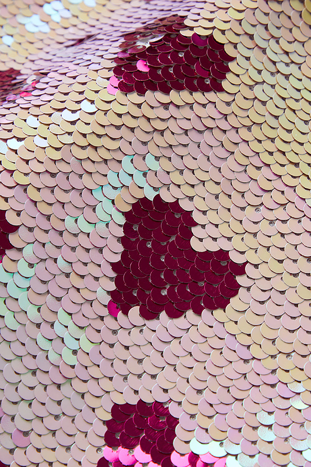 Paillettes roses Shawl Lapel Blazer Homme