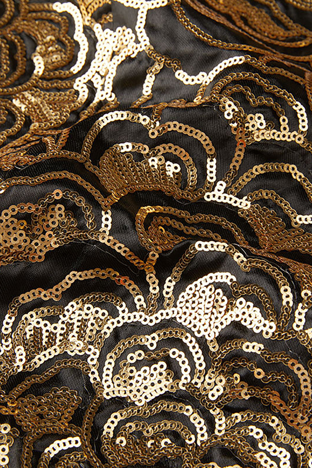 Paillettes dorées Blazer Homme