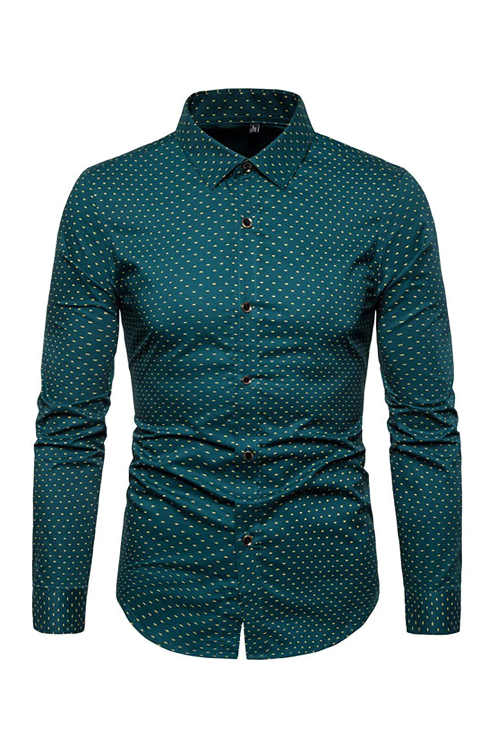 Fashion Print Long Manches Chemise taille homme Plus