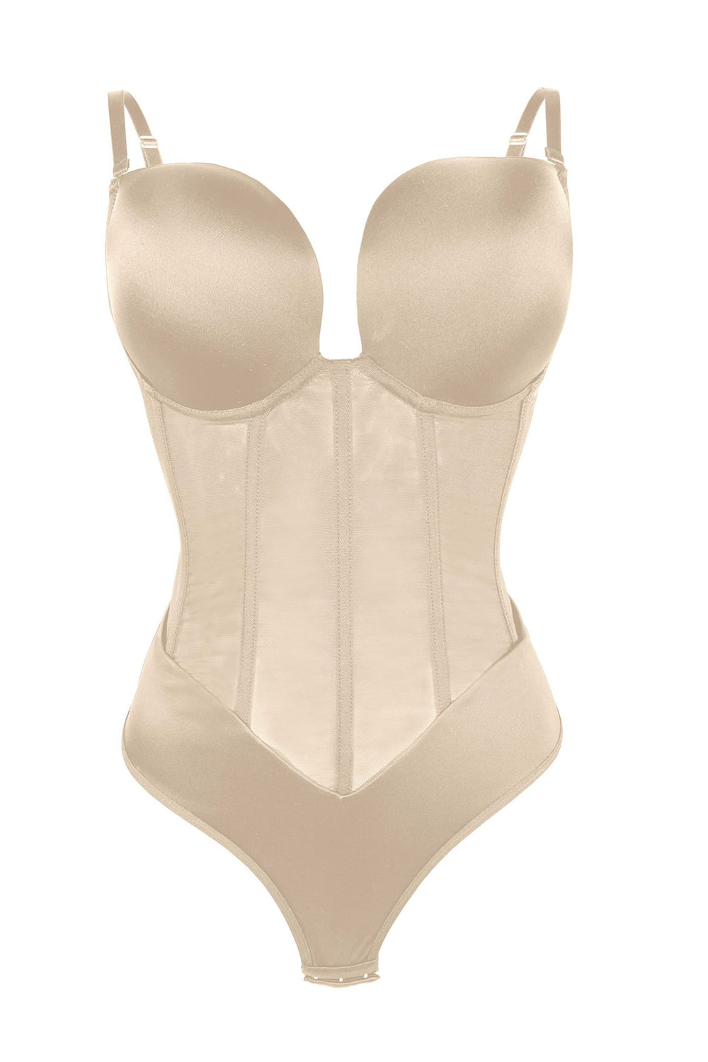 Corset noir Tummy Control Butt Lifting Body Shapewear