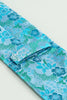 Charger l&#39;image dans la galerie, Cravate formelle en satin jacquard bleu