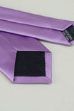 Cravate formelle bleue solide pour hommes