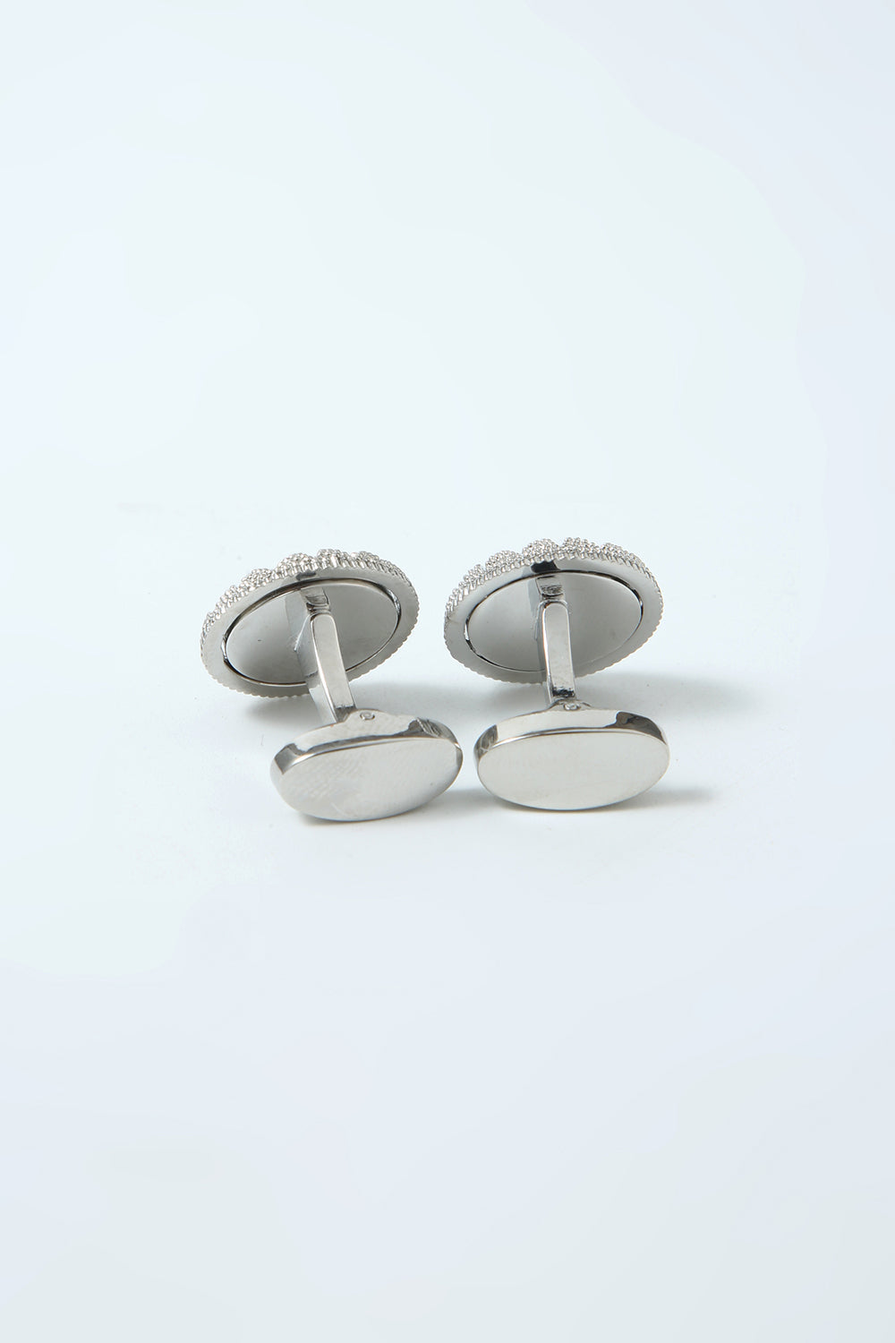 Chemises Tuxedo scintillantes noires Boutons de manchette pour hommes