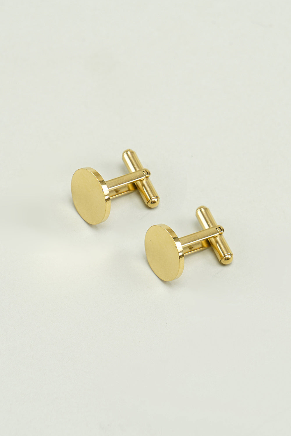 Boutons de manchette Golden Tuxedo pour hommes