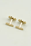 Boutons de manchette Golden Tuxedo pour hommes