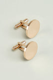 Boutons de manchette Golden Tuxedo pour hommes