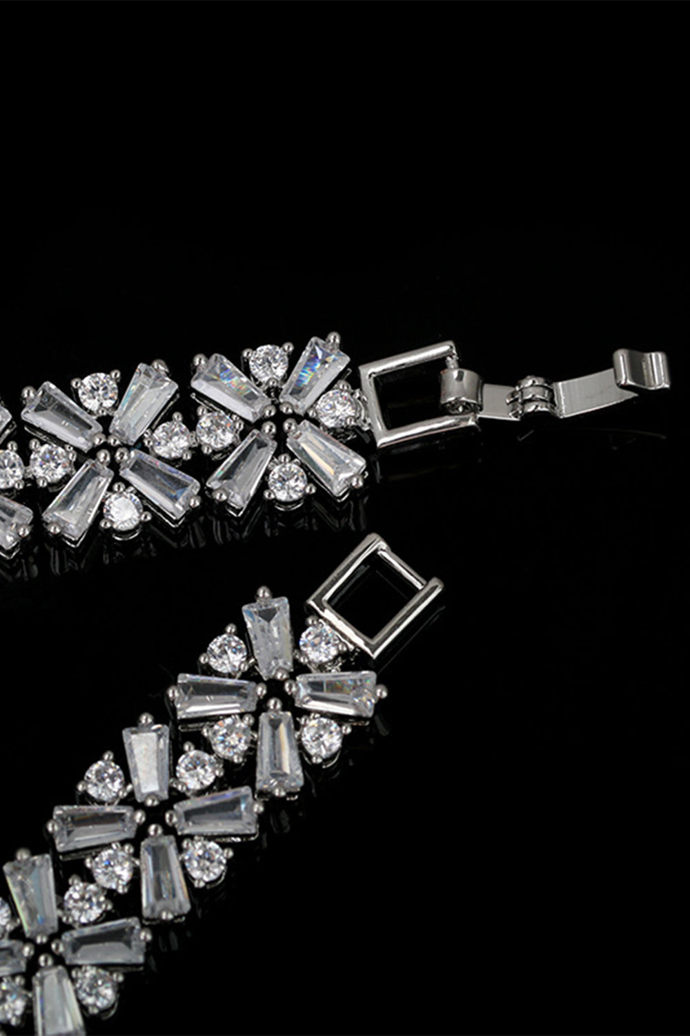 Royal Blue Crystal Collier Boucle d’oreille Ensemble de bijoux