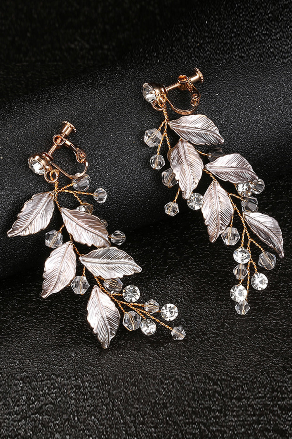 Boucles d’oreilles Golden Leaves Drop