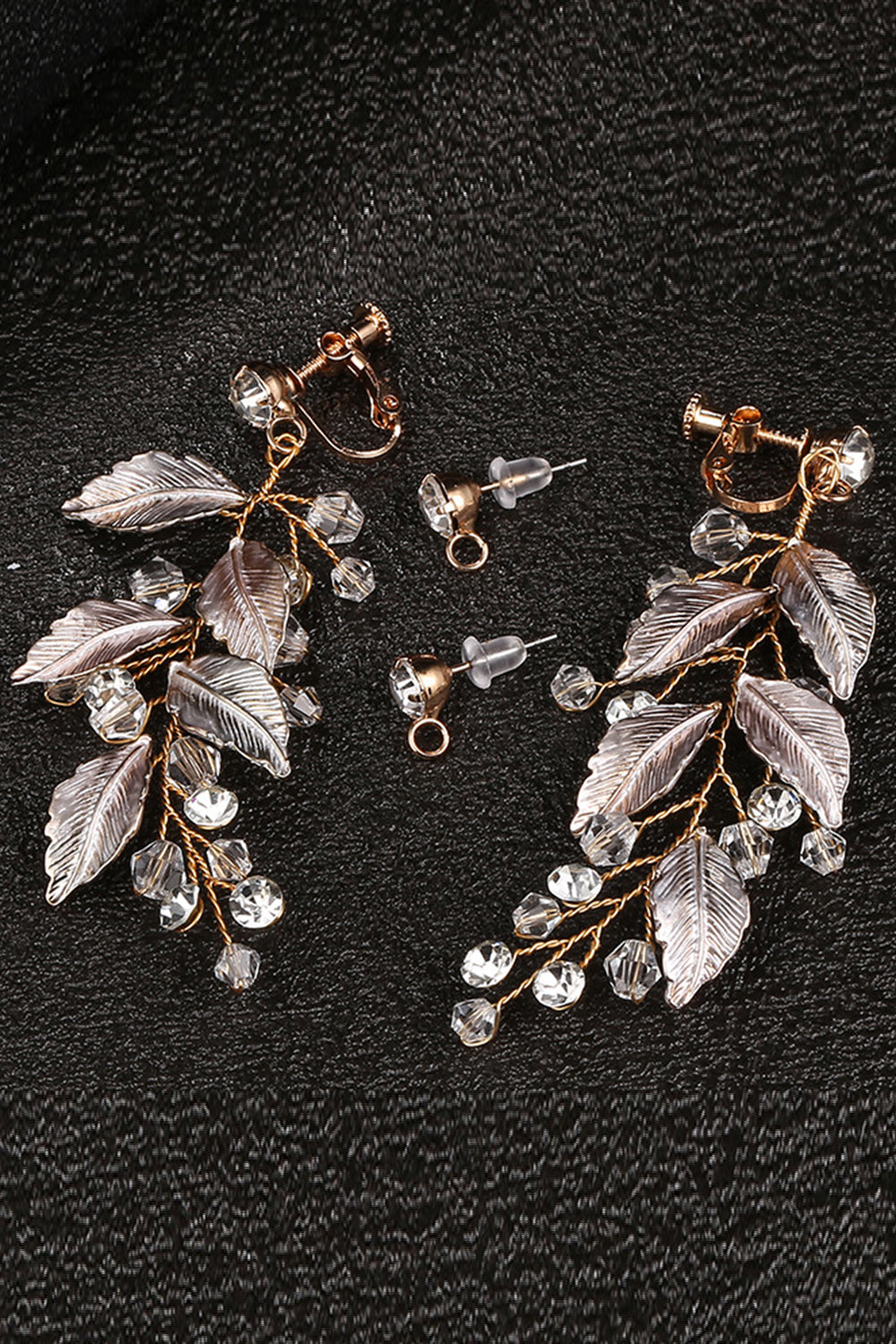 Boucles d’oreilles Golden Leaves Drop