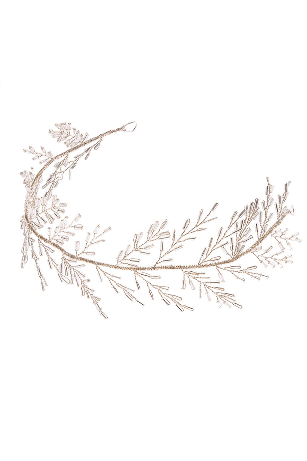 Sliver Beads Bandeau de mariage