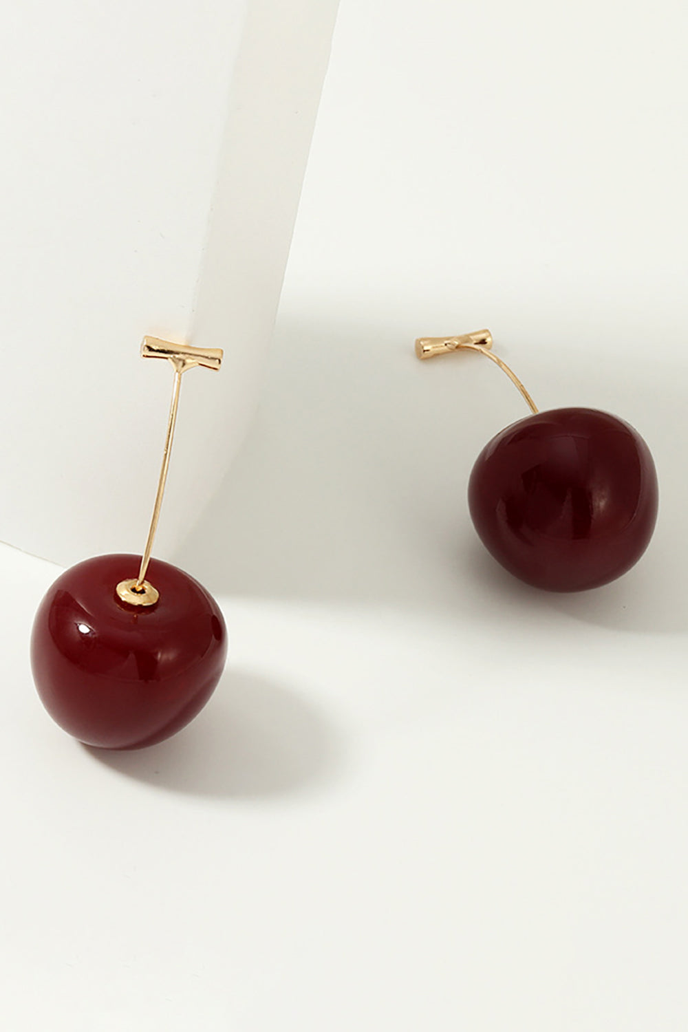 Boucles d’oreilles Golden Red Cherry