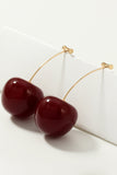 Boucles d’oreilles Golden Red Cherry