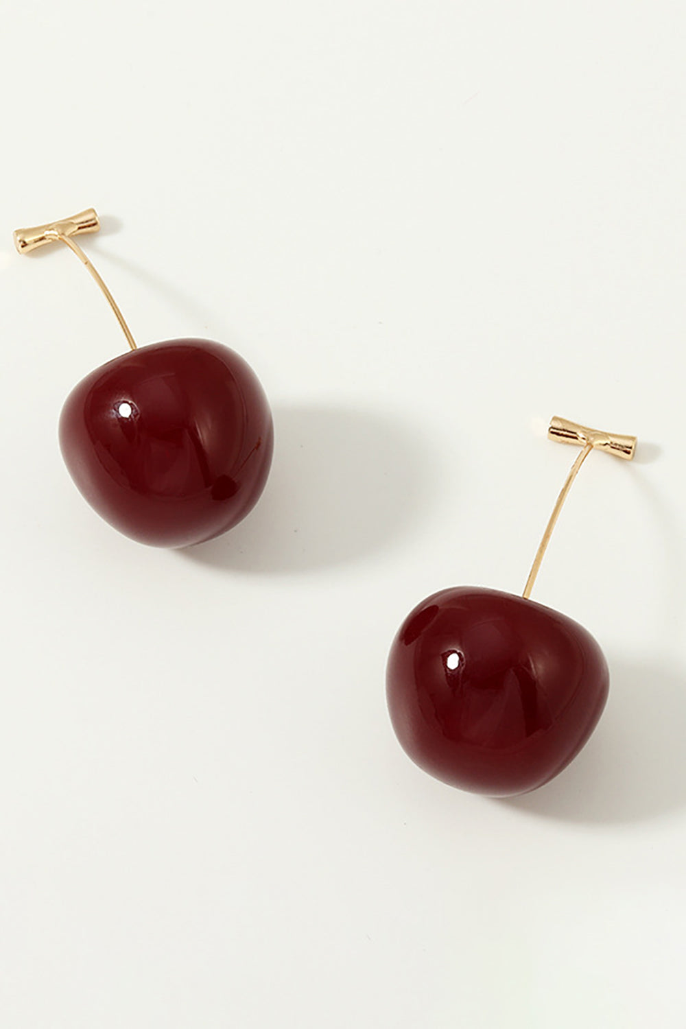 Boucles d’oreilles Golden Red Cherry
