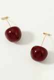 Boucles d’oreilles Golden Red Cherry
