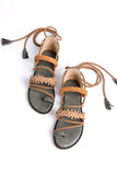 Army Green Casual Strappy Sandales