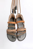 Army Green Casual Strappy Sandales