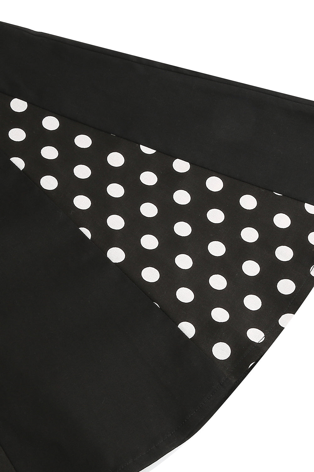 Robe noire sans manches pour filles des années 50 à col bijou