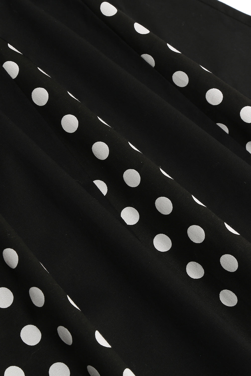 Robe noire sans manches pour filles des années 50 à col bijou