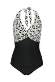 Imprimer Halter One Piece Maillot de bain