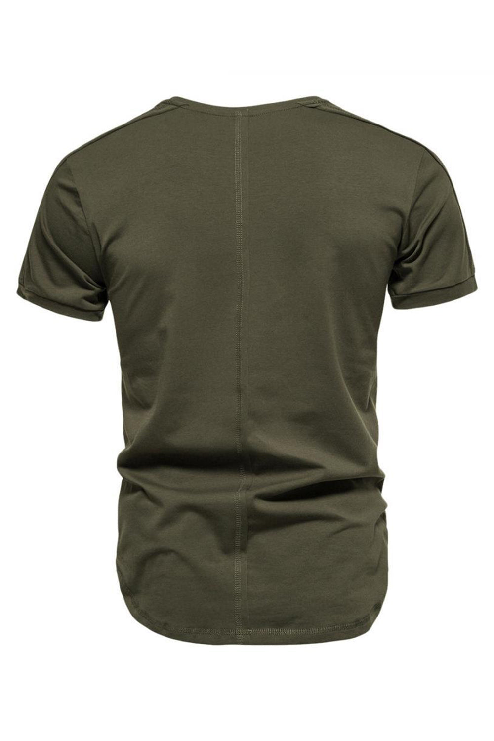 T-shirt d'été Slim Fit Noir pour homme