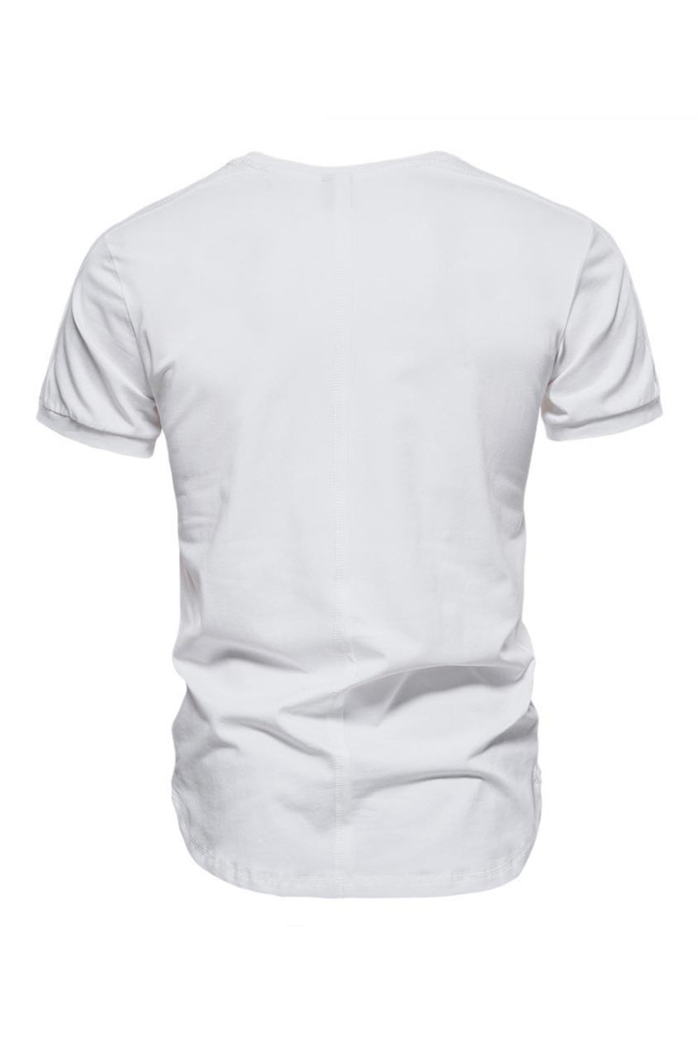 T-shirt d'été Slim Fit Noir pour homme