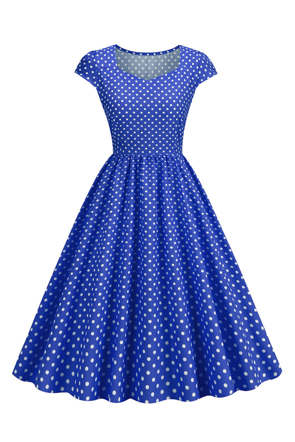 Robe Polka Dots Swing des années 50