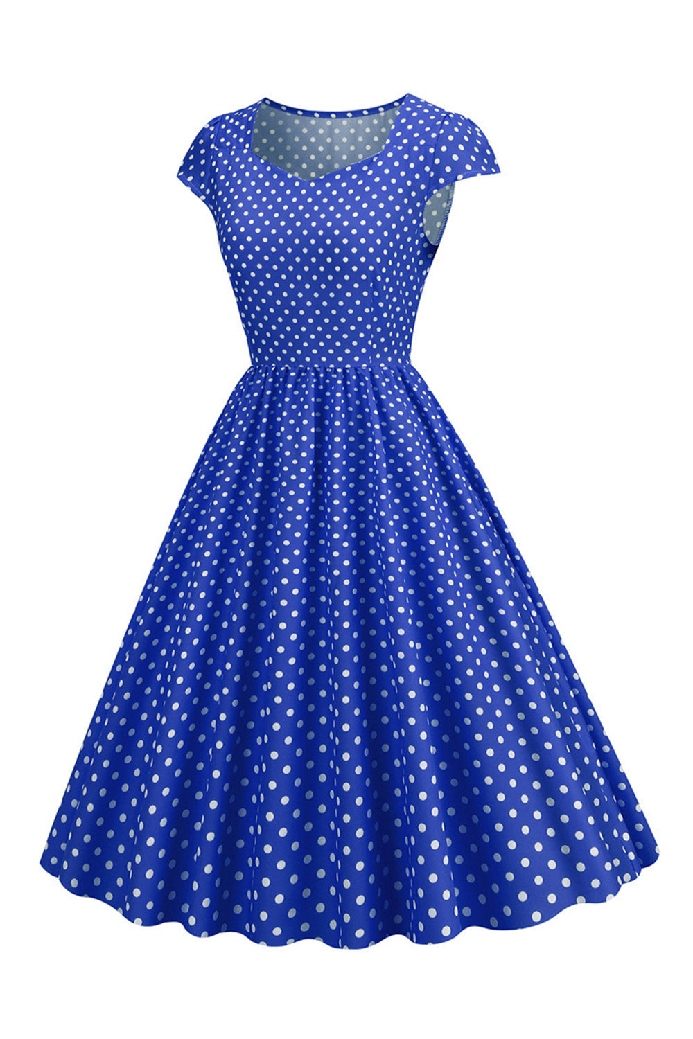 Robe Polka Dots Swing des années 50