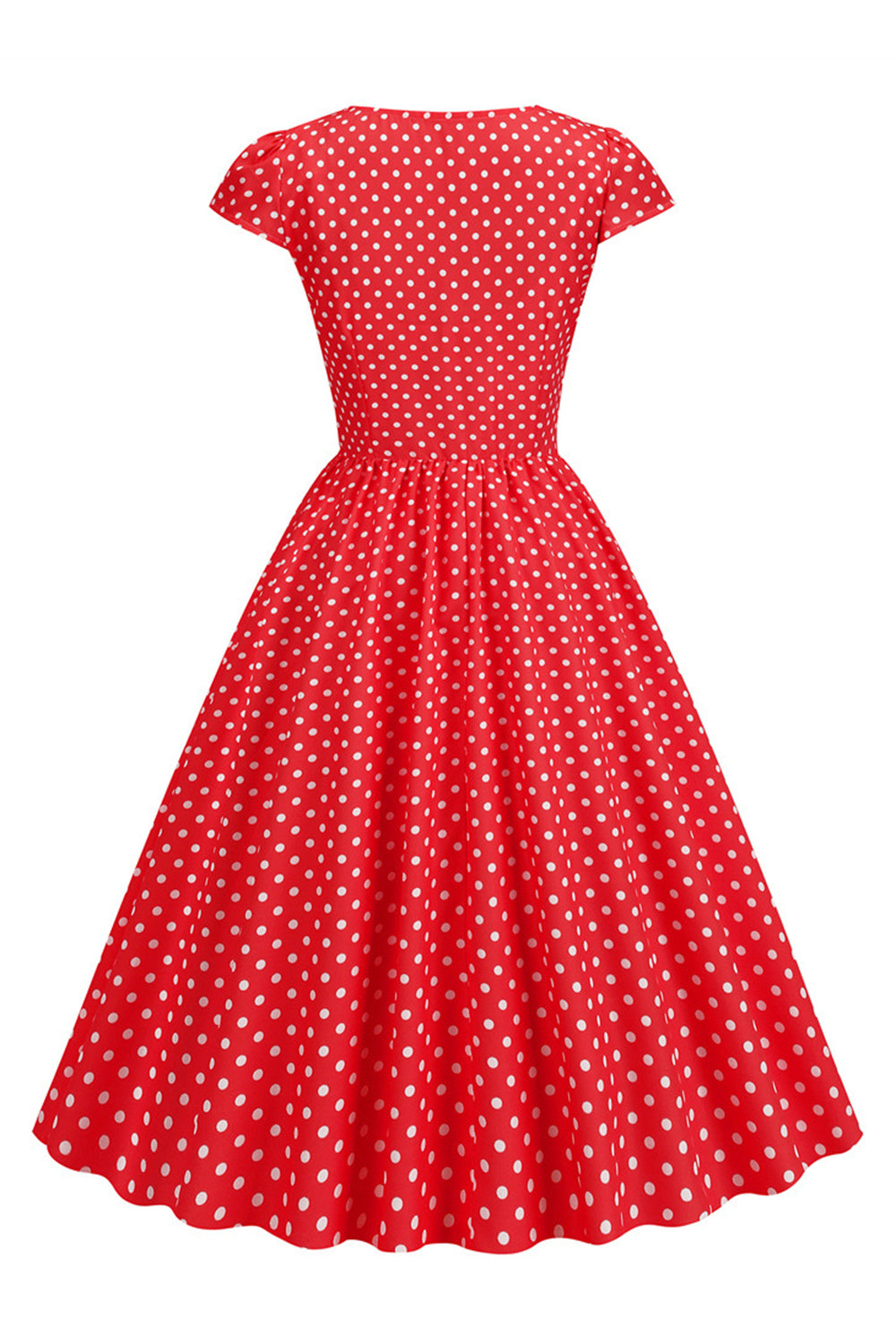 Robe Polka Dots Swing des années 50