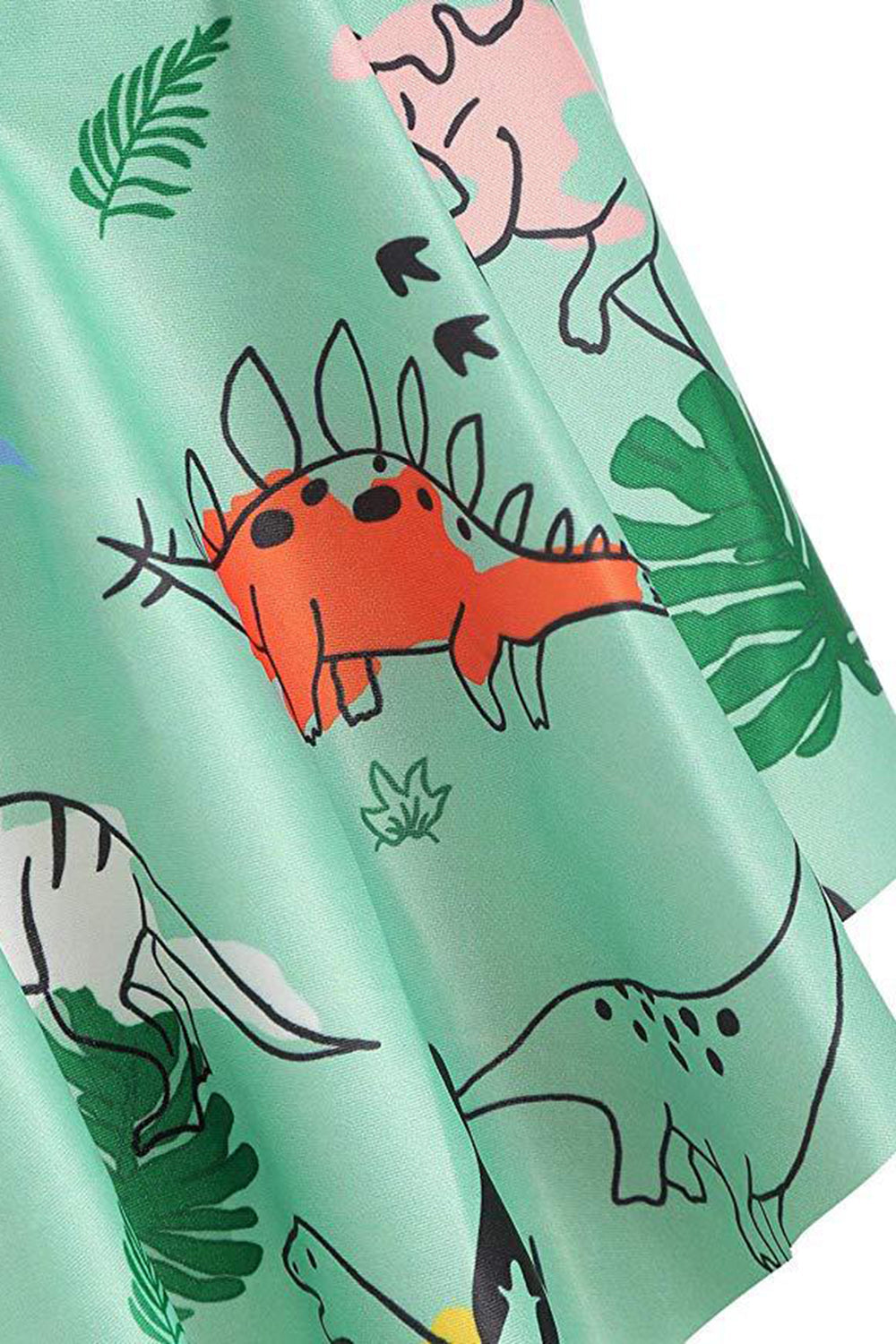 Maillots de bain imprimés verts deux pièces