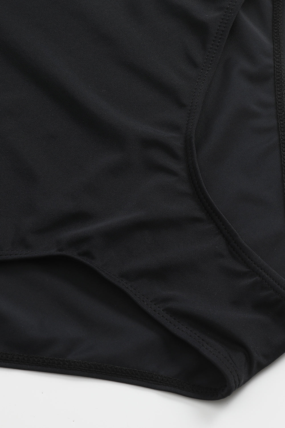 Halter Neck One Piece Taille Haute Maillot de bain vert