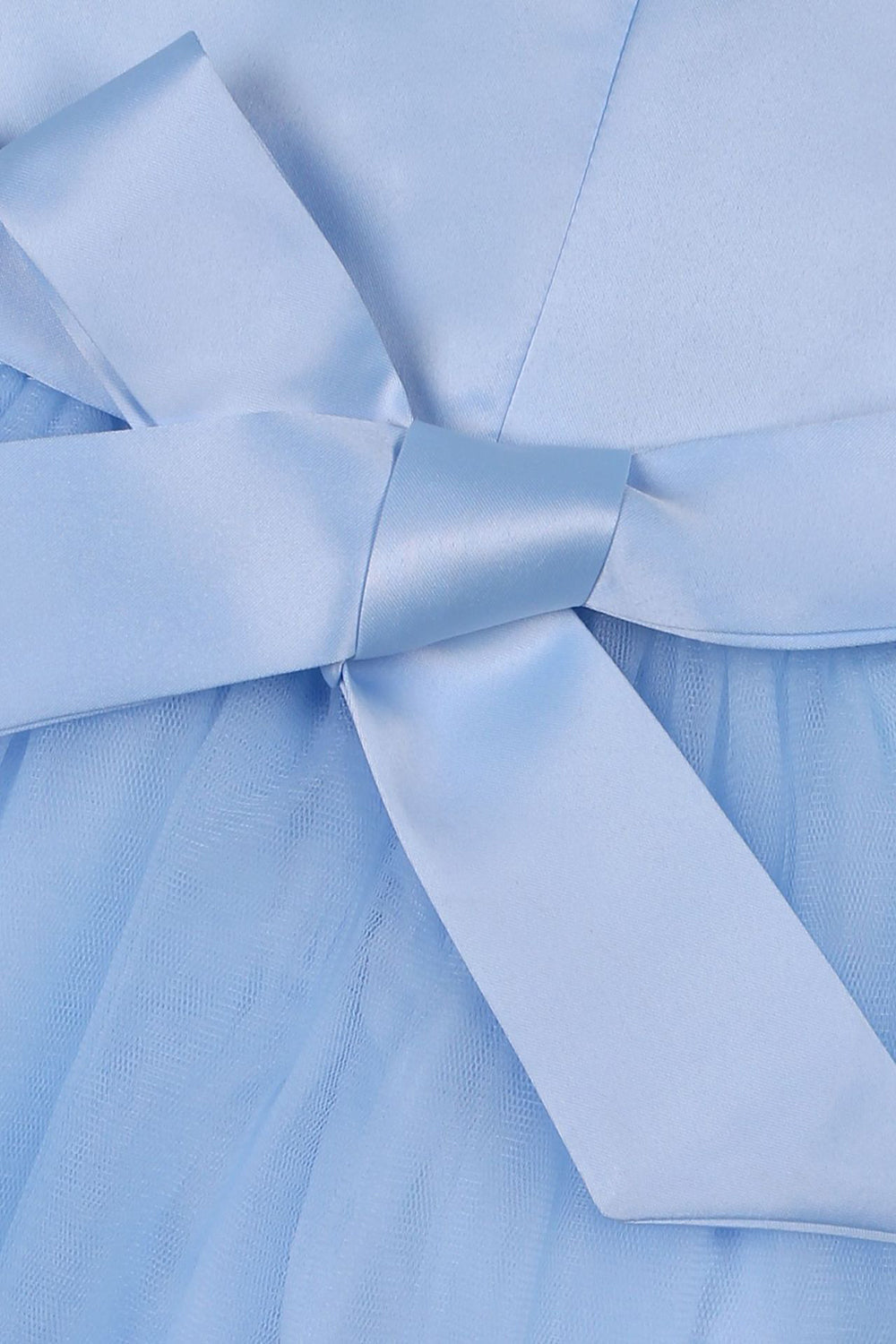 Une ligne Bijou Col Tulle Vert Robe Fille