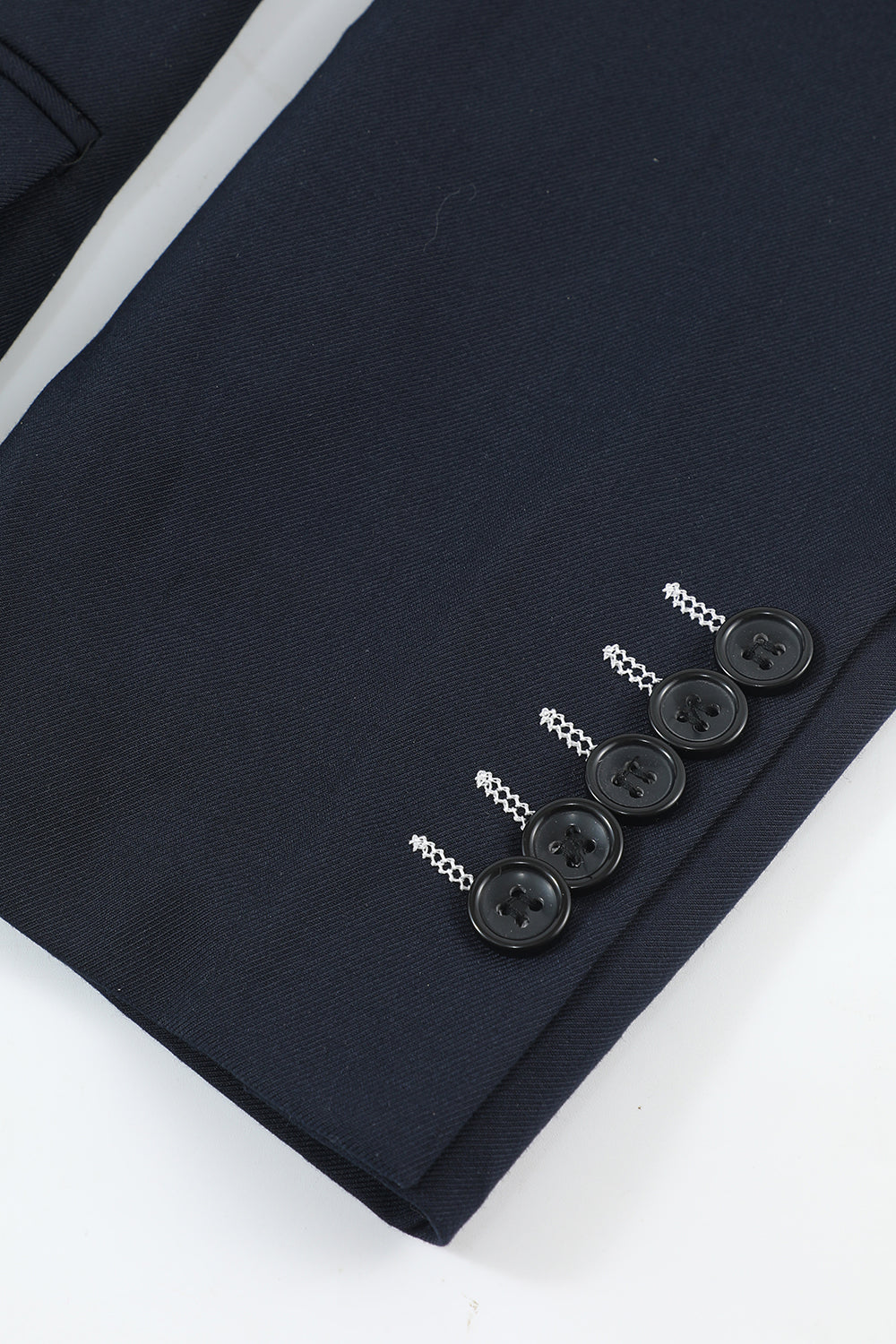 Navy Double Breasted Costume pour homme