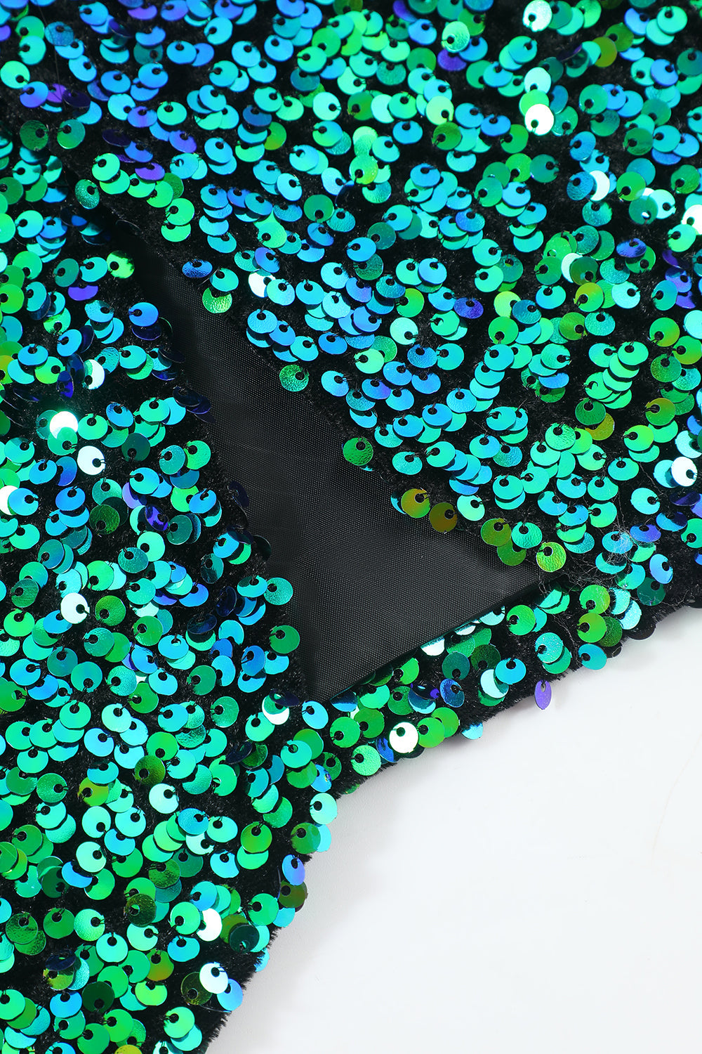 Veste Blazer à paillettes verte pour homme