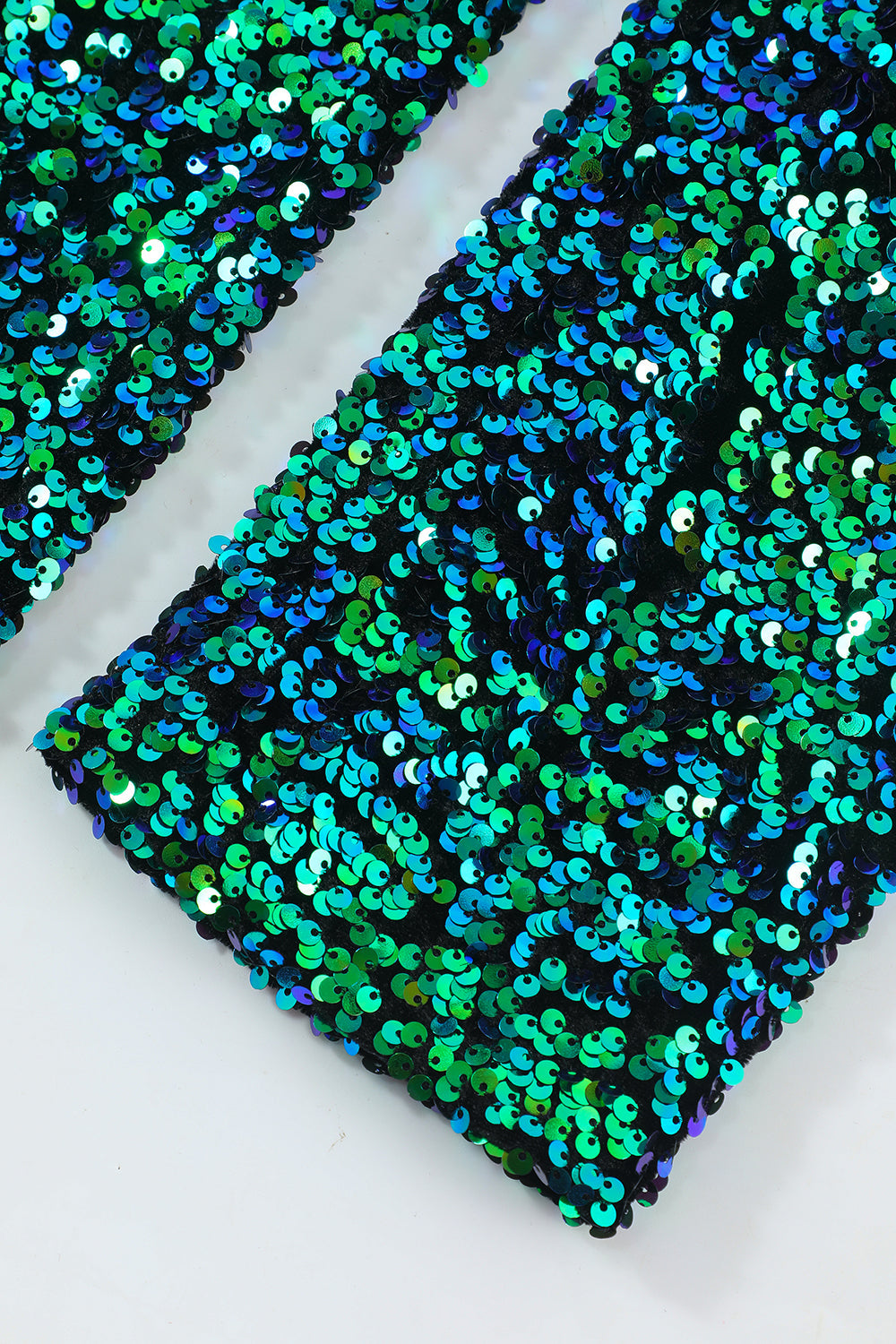 Veste Blazer à paillettes verte pour homme