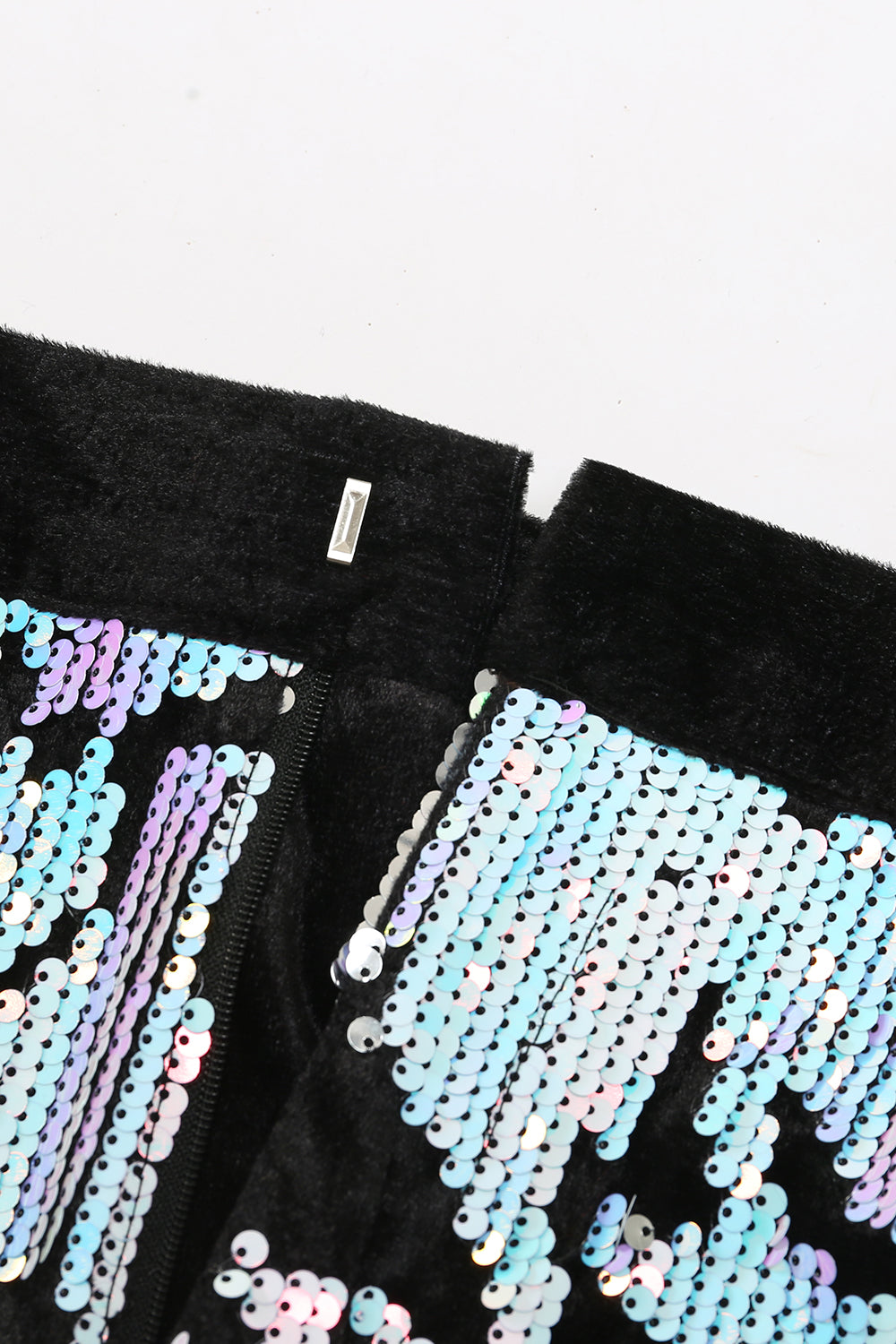 Paillettes violettes Homme Deux-Pièces Costume Châle Lapel Smoking à un bouton