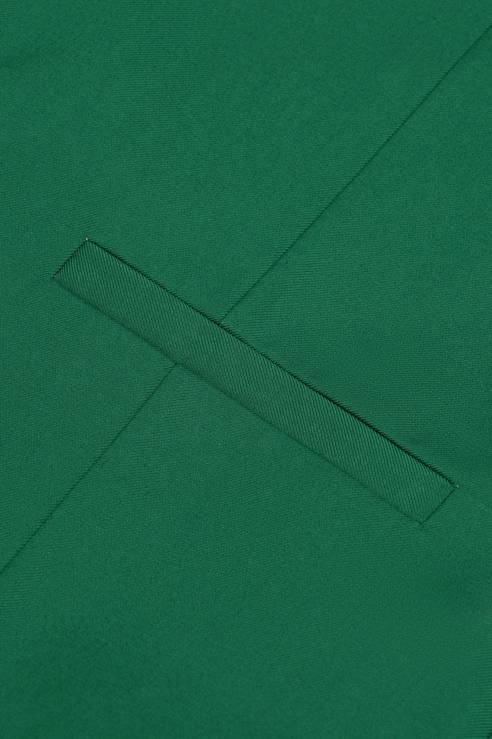 Green Single Breasted Shawl Lapel Gilet de costume pour hommes