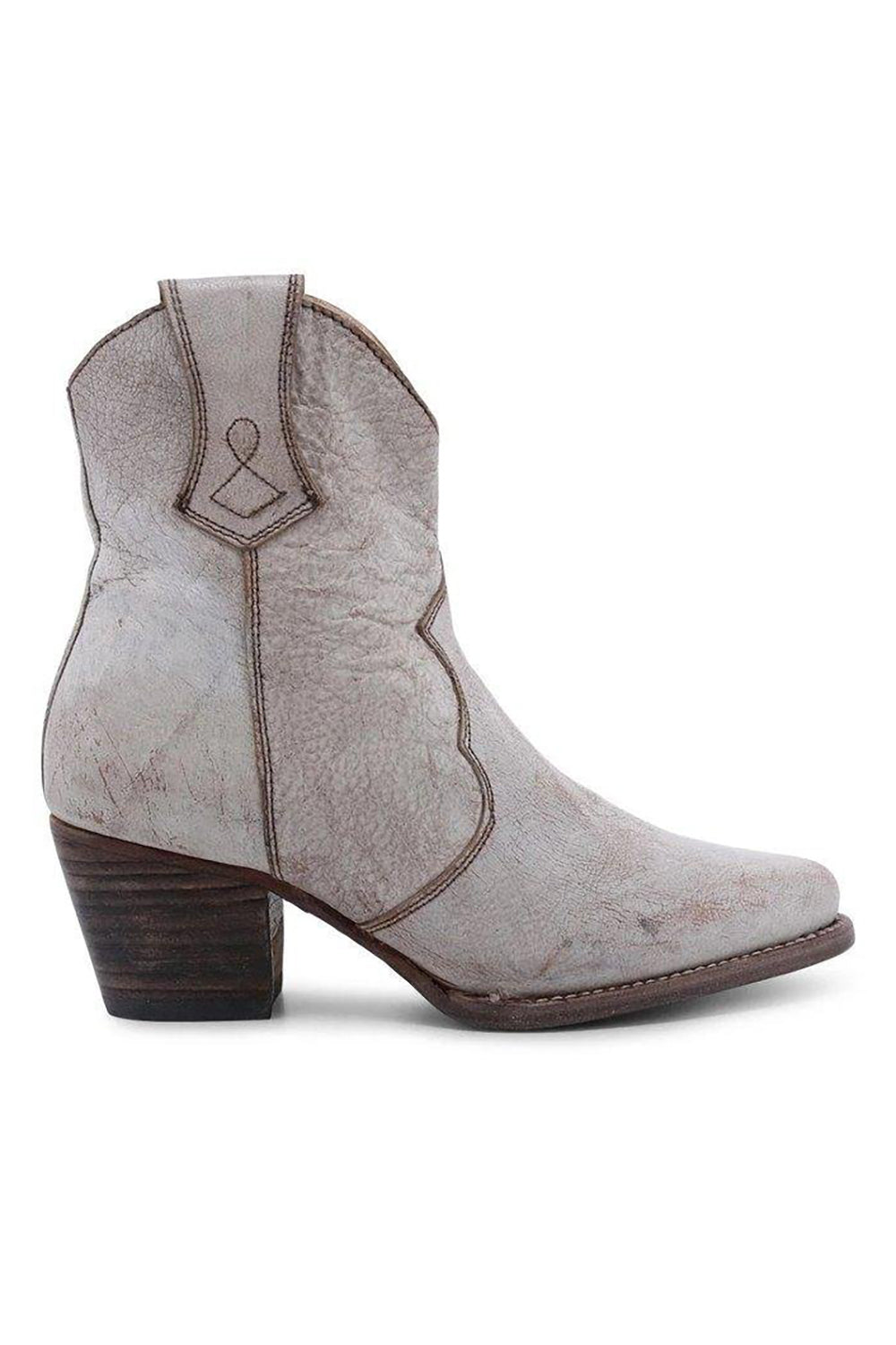 Cuir PU marron Chunky Steels Boho Bottes