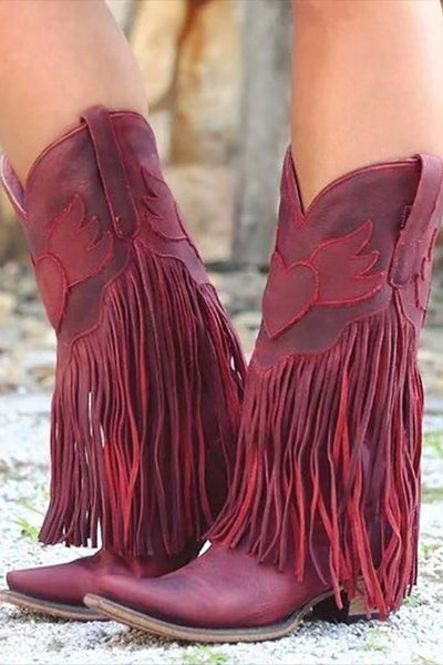 Zapaka Femmes Rouge fonce Branges Bottes de Cheville ZAPAKA FR
