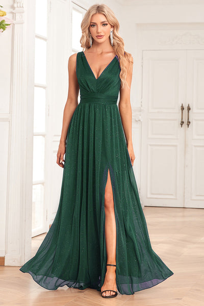Robe de soirée 8997 vert foncé
