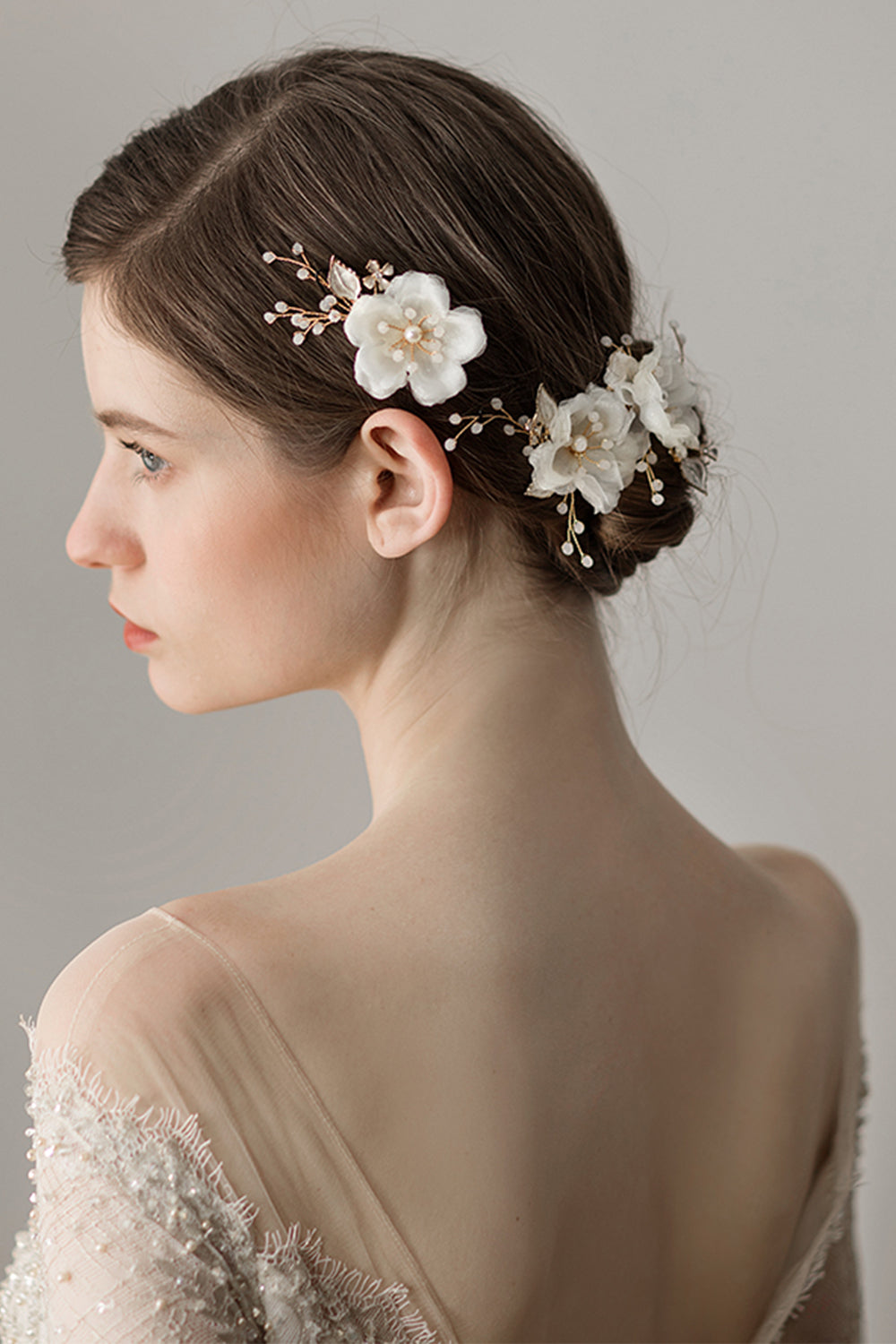 Super Fée Mousseline Douce Fleur Épingles à Cheveux