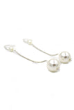 Grande perle poisson fil de soie Bandeau nuptiale Boucles d’oreilles