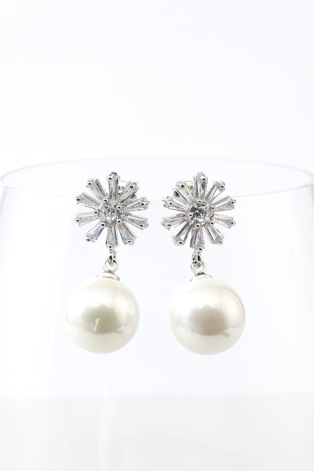 Fleurs Perles Boucles d’oreilles