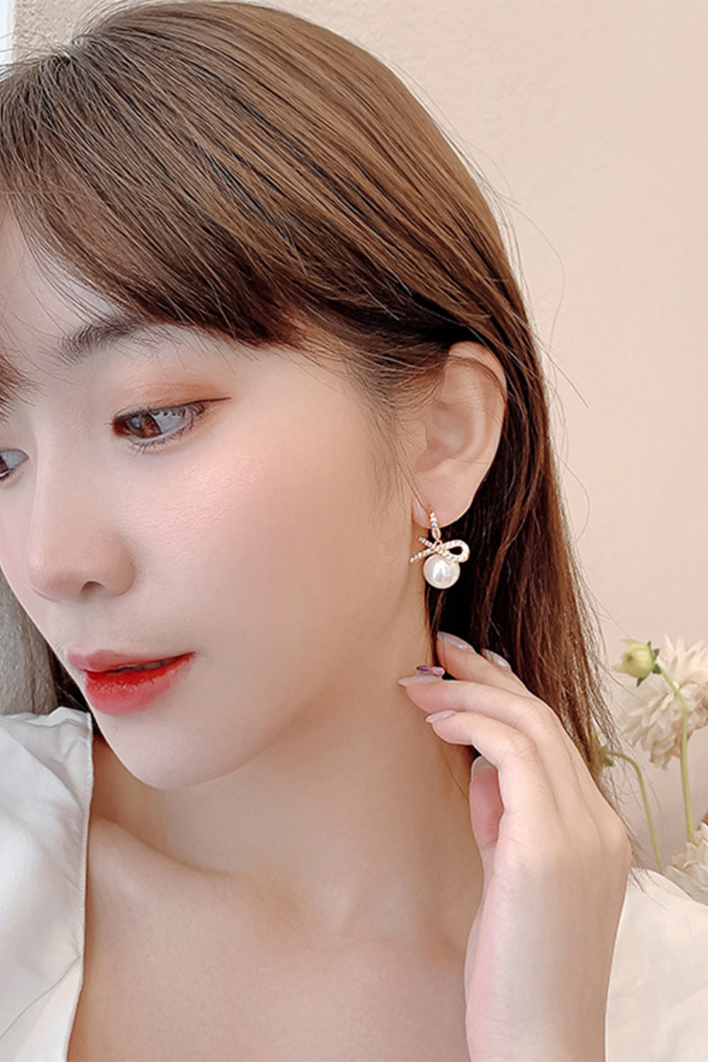 Perle Perle Boucle d’oreille