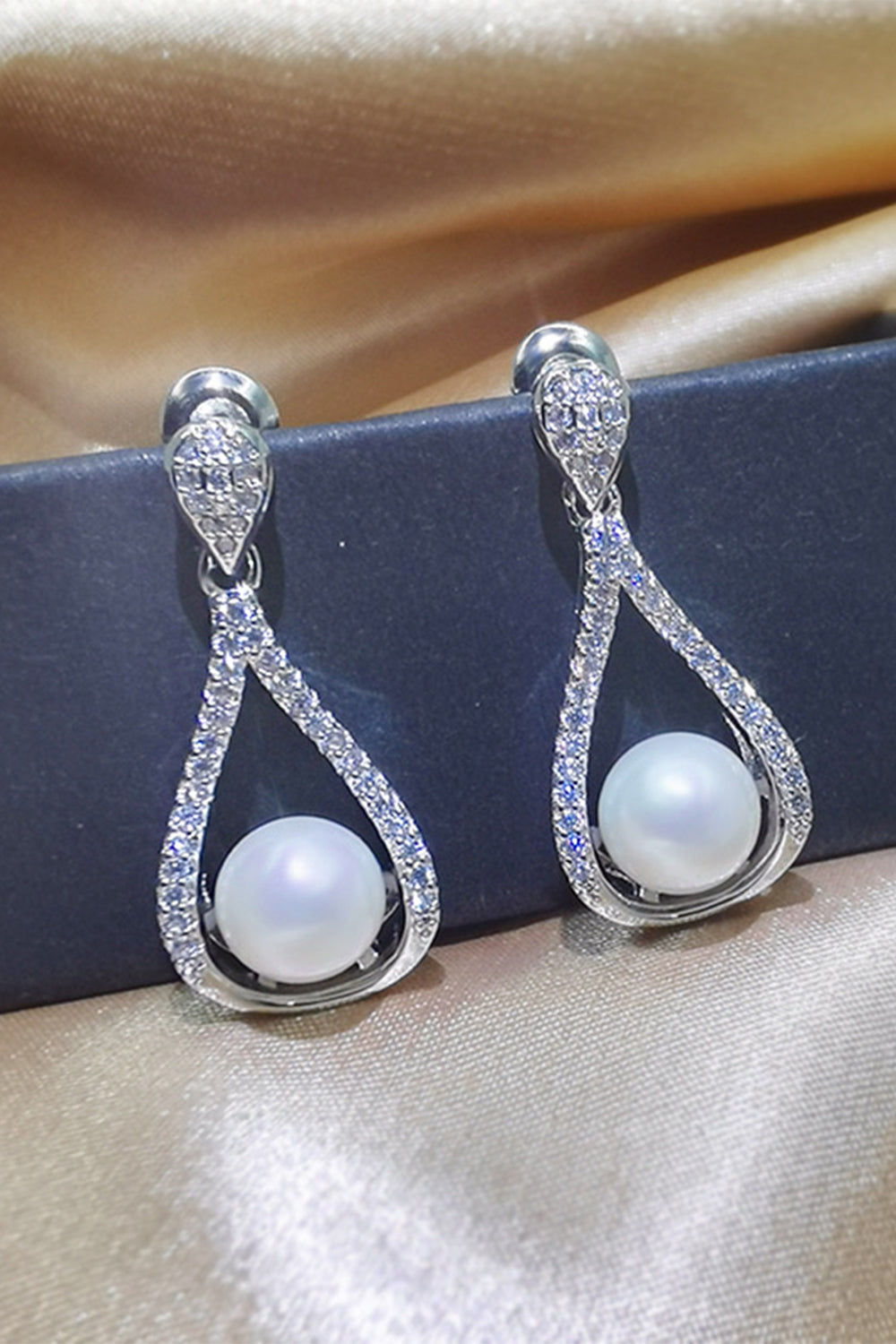 Boucles d’oreilles Pearl Water Drop